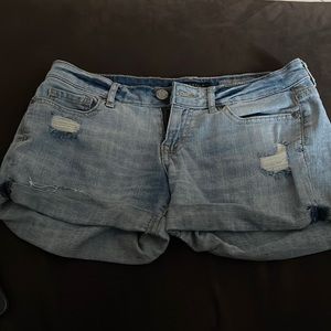 Aeropostale light wash jean shorts